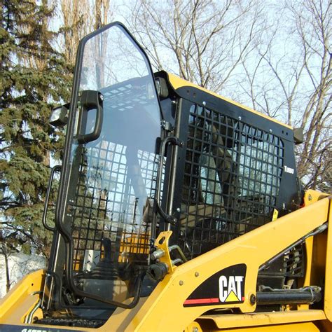 forestry door for skid steer|caterpillar skid steer door replacement.